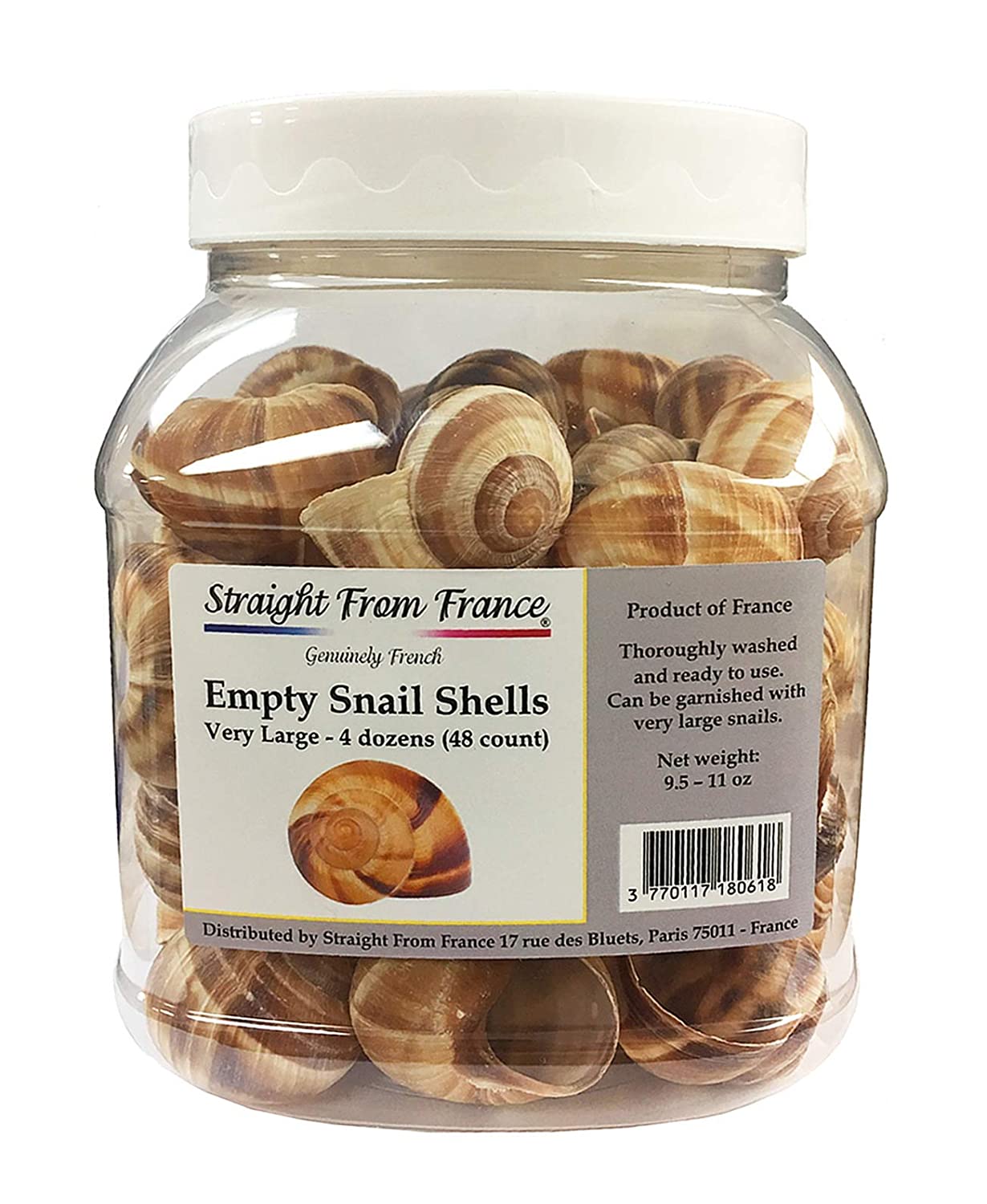 002823 ESCARGOT WITH SHELL IN PLASTIC
