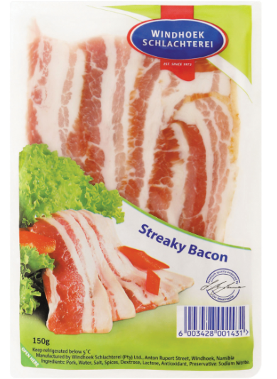 007803 BACON STREAKY SLICED VACUUM PACK