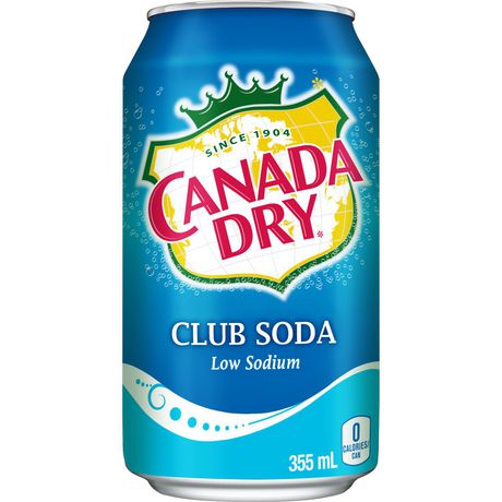 101581 SODA WATER CANADADRY 250MLX30TIN