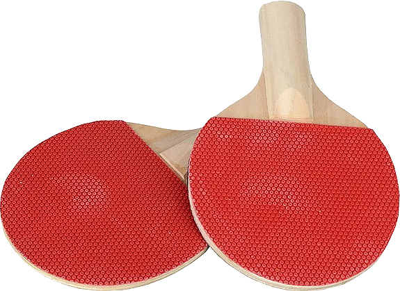 110143 TABLE TENNIS BAT RUBBER-FACE SHAKE-HAND