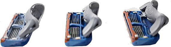 110940 SHAVING BLADE INJECTOR TYPE GILLETTE G-II 5'S