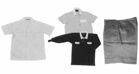 112008 SHIRTS OPEN COLLARED KHAKI SHORT SLEEVES SIZE LL