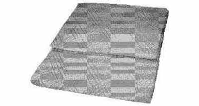 150373 BED SPREAD COTTON WHITE 1800X2600MM
