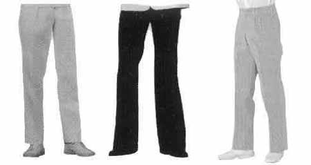 150428 TROUSERS POLYESTER BLACK LL