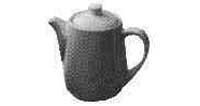 170435 COFFEE POT CHINA PLAIN STANDARD 480CC