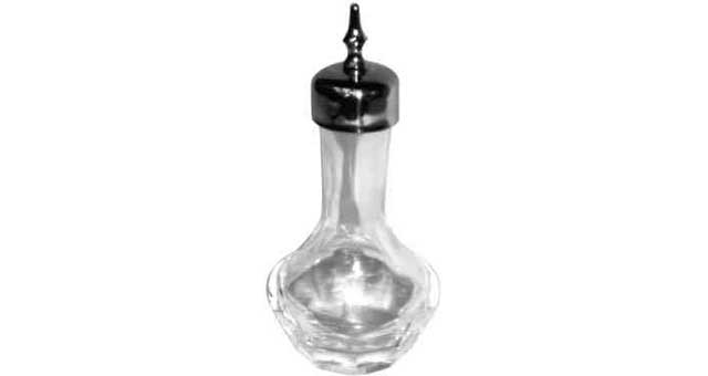 171054 BITTERS BOTTLE GLASS 160MM HEIGHT