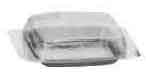 171063 BUTTER TRAY STAINLESS STEEL WITH PLASTIC COVER 185X110MM