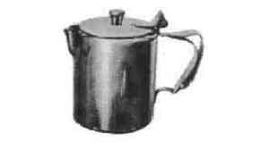 171132 COFFEE POT STAINLESS STEEL 460CC
