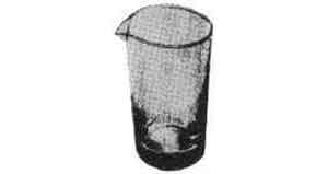 171331 COCKTAIL GLASS WITH STRAINER 85MM DIAM