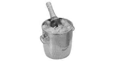 171361 CHAMPAGNE COOLER 190MM DIAM STAINLESS STEEL