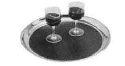 171408 SERVICE TRAY ROUND PLASTIC NON SLIP 405MM DIAM
