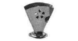 171462 NAPKIN PAPER HOLDER STAINLESS 122X140MM FOR HAND FOLDED