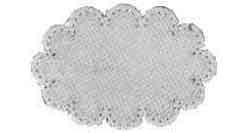 171521 LACE PAPER OVAL 150X105MM 500'S