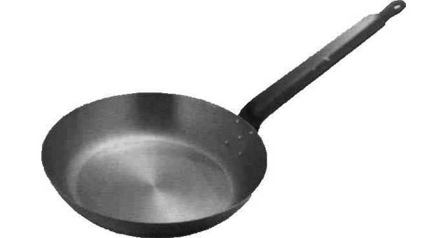 171701 FRYING PAN STEEL DIAM 160MM