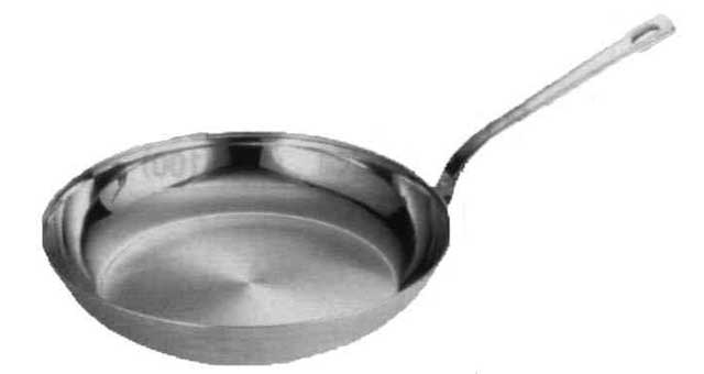 171722 FRYING PAN STAINLESS STEEL, DIAM 240MM