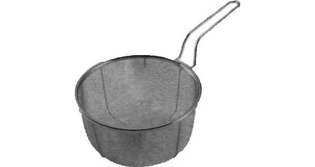 171786 BASKET BOIL W/HANDLE S. STEEL, DIAM240XDEPTH150MM WITH HOOK