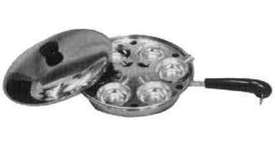 172002 EGG POACHER STAINLESS STEEL 6CUPSX250MM