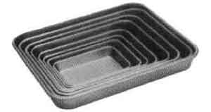 172114 PAN RECTANGULAR ALUMINIUM 240X180X30MM