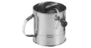172281 FLOUR SIFTER GALV TIN DIAM 130MM