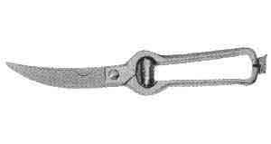 172376 POULTRY SECATEUR 250MM STAINLESS STEEL