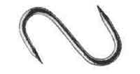 172387 MEAT HOOK STAINLESS STEEL NON-SWIVEL 180MM