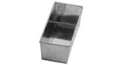 172702 BREAD PAN TIN PLATE W/O COVER 400X100X100MM