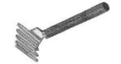 172811 POTATO MASHER HEAVY WIRE TYPE W/WOODEN HANDLE 100MM/SQUARE
