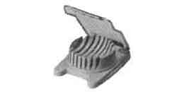 172857 EGG SLICER TWO-WAY STAINLESS STEEL