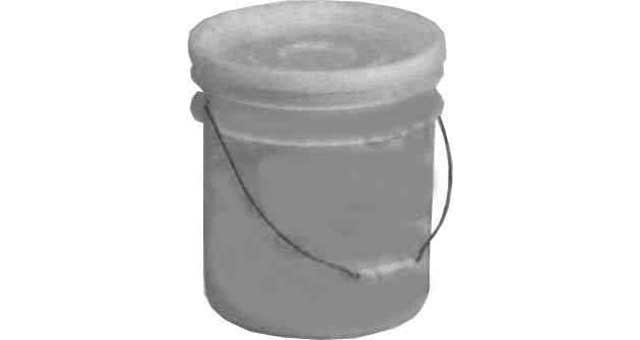 172963 PAIL STORAGE FOR CONDIMENT, POLYETHYLENE 20LTR