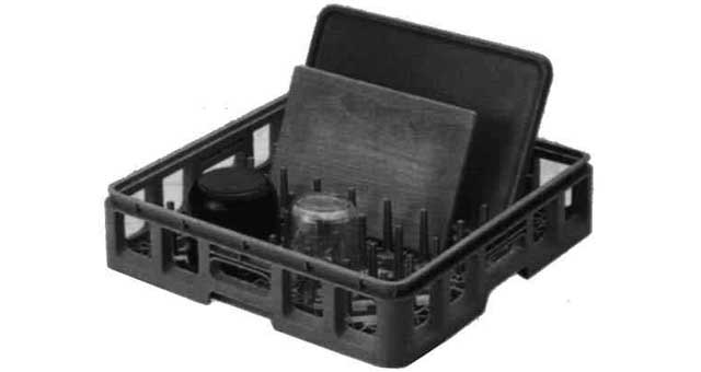 172986 RACK PLATE & TRAY DISH WASHER PLASTIC 502X502X112MM