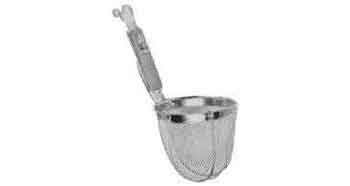 173236 NOODLE BOILER STAINLESS STEEL STRAINER SIZE 130MM DIAM