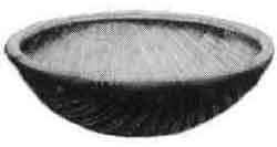 173246 BASKET BAMBOO RICE ROUND 600MM DIAM