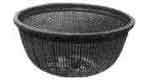 173257 BASKET ROUND PLASTIC 230MM DIAM