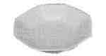 173614 OCTAGONAL PLATE CHINESE STYLE MELAMINE 180MM DIAM
