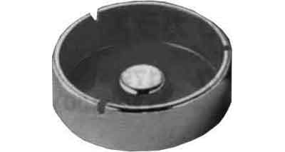 174313 ASH TRAY PLASTIC PLAIN DIAM 145MM