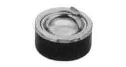 174319 ASH TRAY STAINLESS STEEL DIVIDE & DROP 120MM DIAM