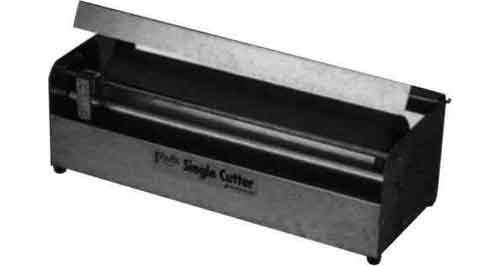 174372 DISPENSER FOIL FOR 500MM FOIL, STAINLESS STEEL 555X210X175MM