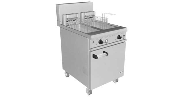 175164 FRYER ELECTRIC TWIN PAN, OIL CAP 30 LTR 415V 30 50HZ