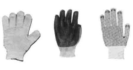 190114 GLOVES WORKING COTTON HEAVIER, WEIGHT 750GRM