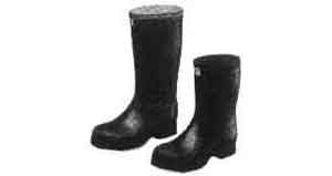 190218 BOOTS RUBBER CLOTH-LINING, LONG 32CM