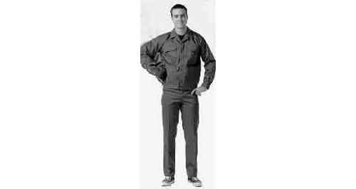 190743 TROUSERS WORKING ANTI-ELECTRO-, STATIC BEIGE WAIST 85CM