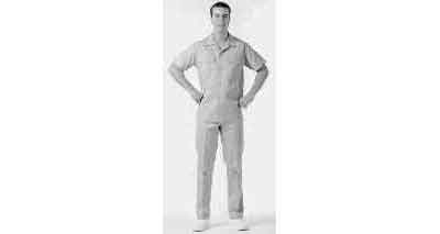 190772 TROUSERS WORKING SUMMER COTTON, GRAY WAIST 82CM