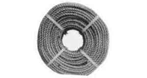 211256 HEMP ROPE 3STRAND TARRED, 1-3/4
