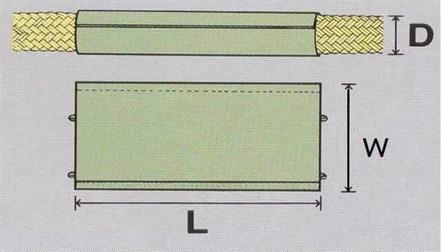 214626 HAWSER PROTECTOR DIA 91-100MM, SPECIFY PROTECTOR LENGTH