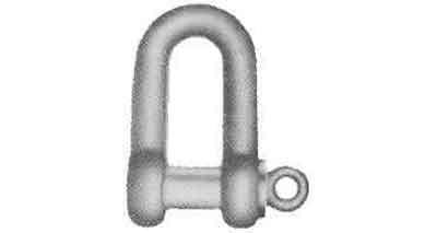 230312 SHACKLE STRAIGHT EYE BOLT, GALV SE-TYPE 24MM SWL 3.6TON