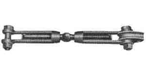 230791 RIGGING SCREW DROP-FORGED, FOR 38MM WIRE DIA