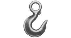 231223 HOIST HOOK WITH EYE SWL 2TON