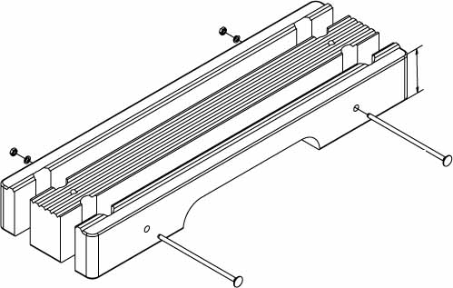 232049 STEP WOOD REPAIR FOR MED/USCG, NORMALISATION 525X115X63MM
