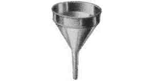 232607 OIL FUNNEL GALV W/STRAINER, 280MM DIAM