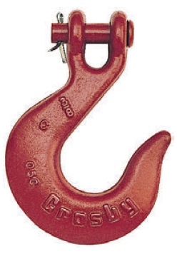 234357 HOOK SLING CLEVIS ALLOY STEEL, CROSBY A-331 HOOK SIZE 18-20MM